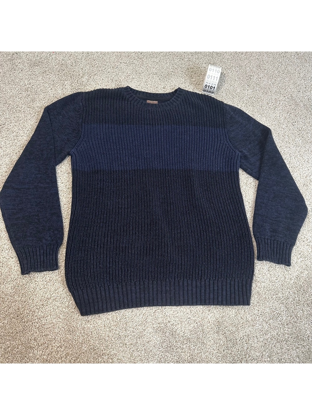 Sonoma Goods for Life navy knit sweater